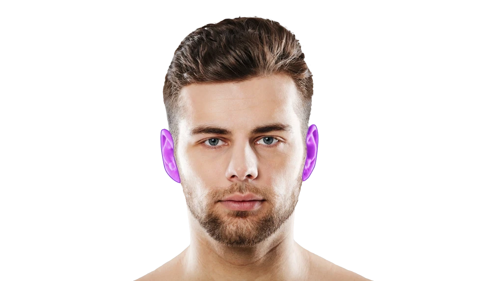 Лазерна епіляція вух для чоловіків