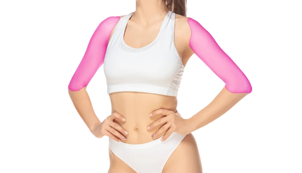 Лазерна епіляція рук вище ліктя