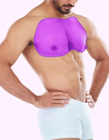 Лазерная эпиляция груди у мужчин