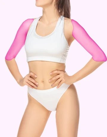 Лазерная эпиляция рук выше локтя