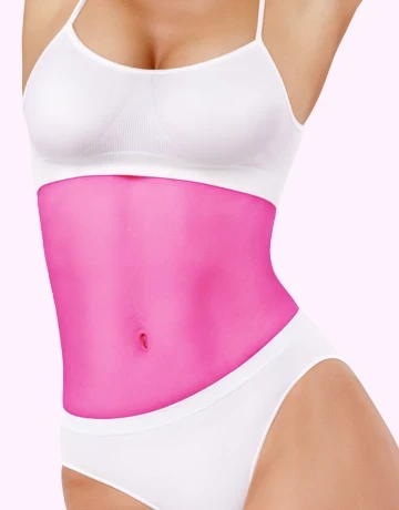 Лазерная эпиляция живота