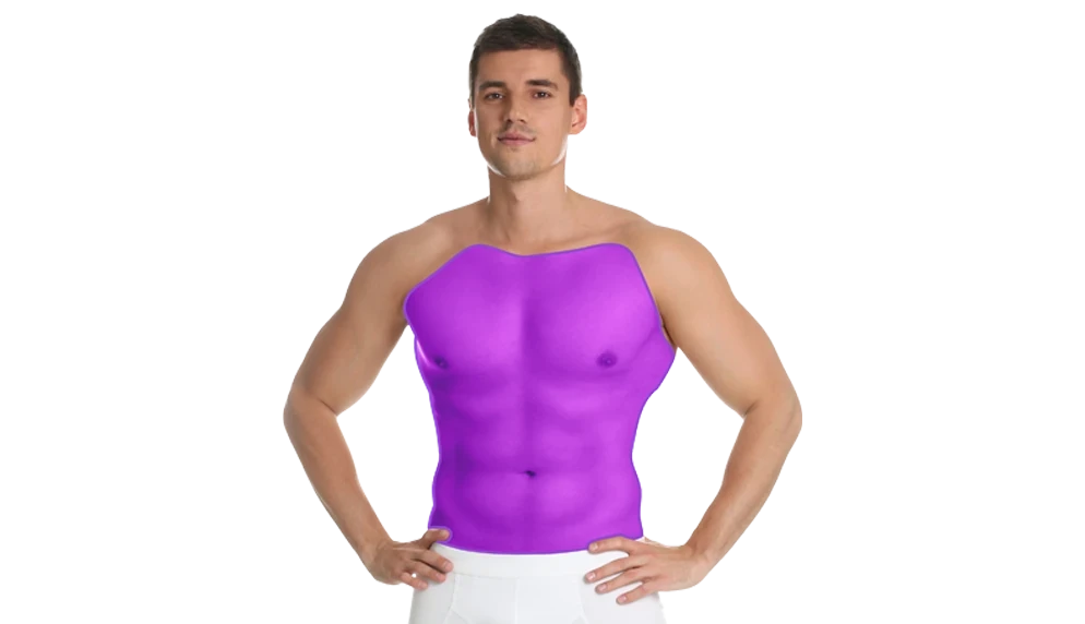 Грудна клітина + живіт - Фото 1