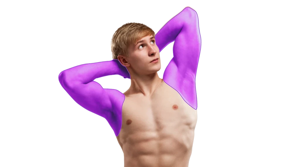 Руки повністю + плечі + пахви - фото 1